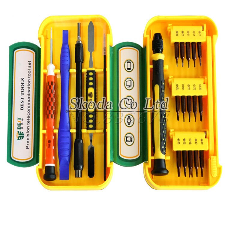   BEST 8924 Screwdriver Set 21 In1 Spudger Prying Opening Tools ڵ    ŰƮ IPhone For Notebook